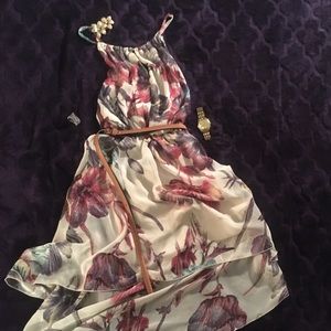 Summery Guess Floral Hi Low Dress